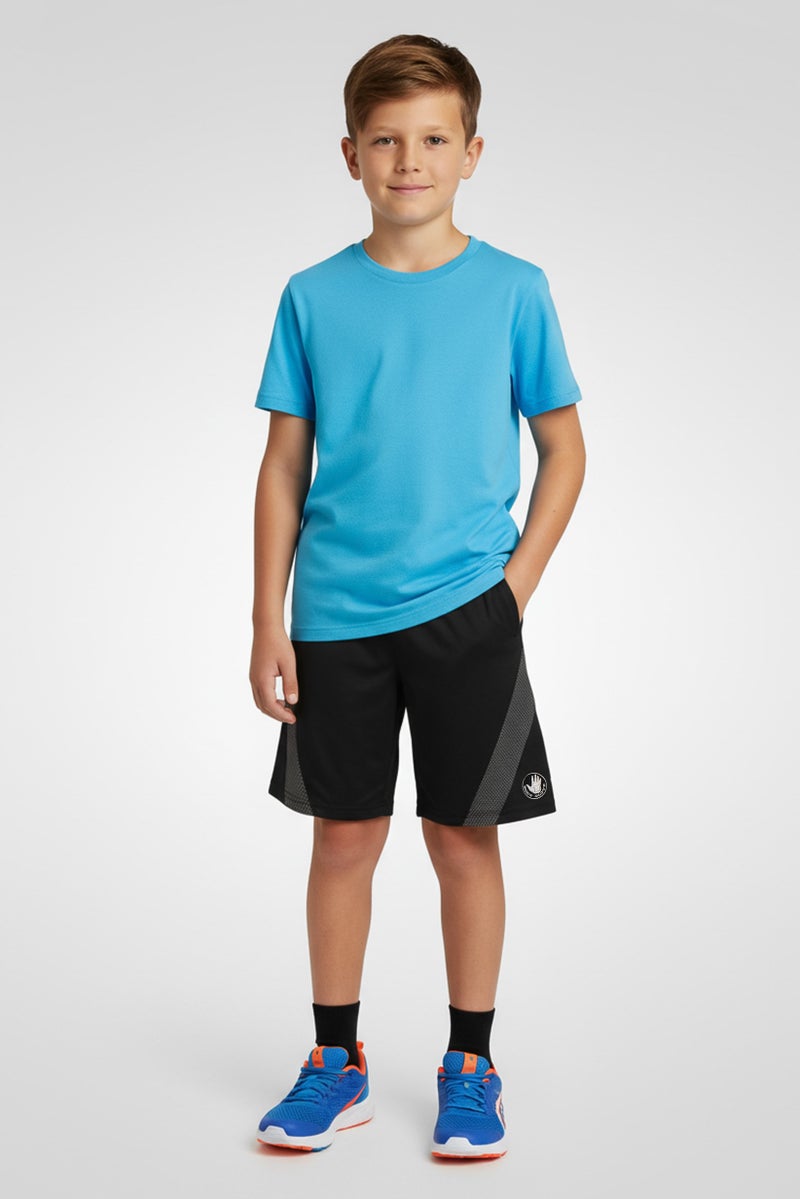 Body Glove Kids Boy 2 Piece Sportswear Fit Training Shorts, Multicolor - Image 1